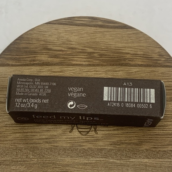 AVEDA Vegan Lipstick Feed My Lips Color Passion Fruit New - Picture 4 of 10